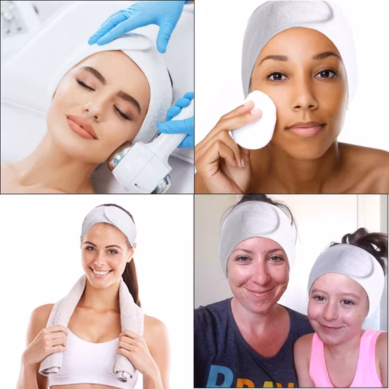 工場直接卸売調整可能な SPA ヘッドバンドあなたのロゴ入りの低 MOQ マイクロファイバー ヘアバンド